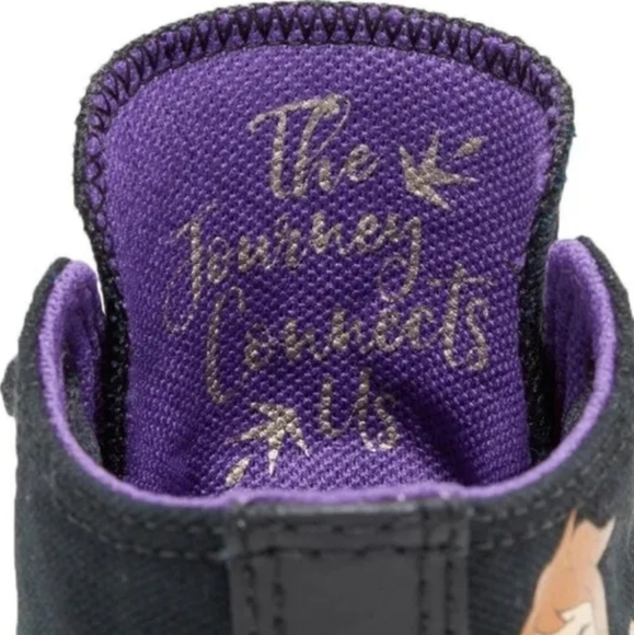 CONVERSE x Disney Frozen II Anna Sneakers Shoes Sz 6 Youth/ Women 8 - Picture 3 of 4